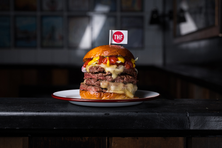Double Cheeseburger - The Hamburger Foundation - THF (Pâquis)