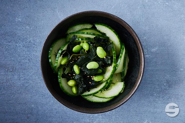 Cucumber Wakame Salad - Yooji's