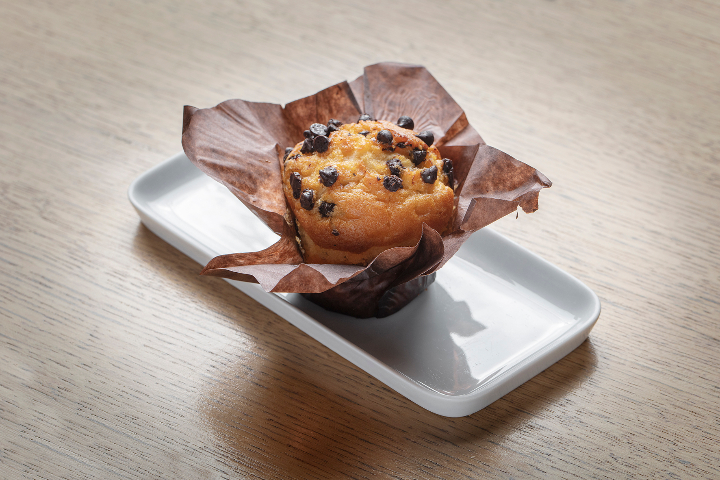 Muffins aux Pépites de Chocolat - Denise's - Art of Burger by Philippe Chevrier