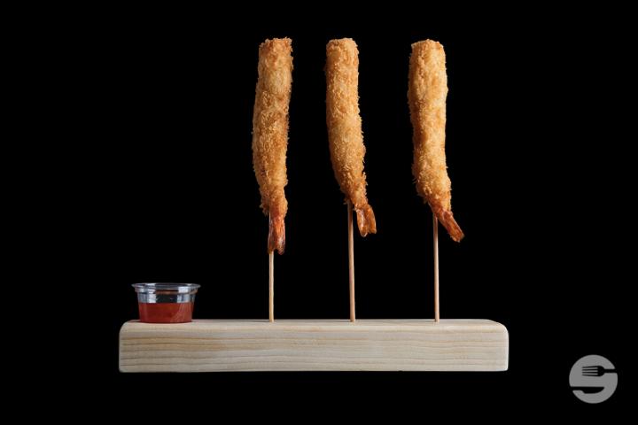 Brochettes de Crevettes - Denise's - Art of Burger by Philippe Chevrier