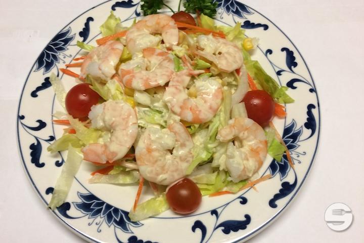 24 Salade de crevettes - Mandarine