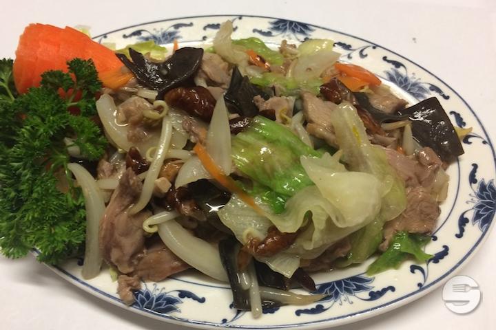 9F. Duck with various vegetables - Mandarine