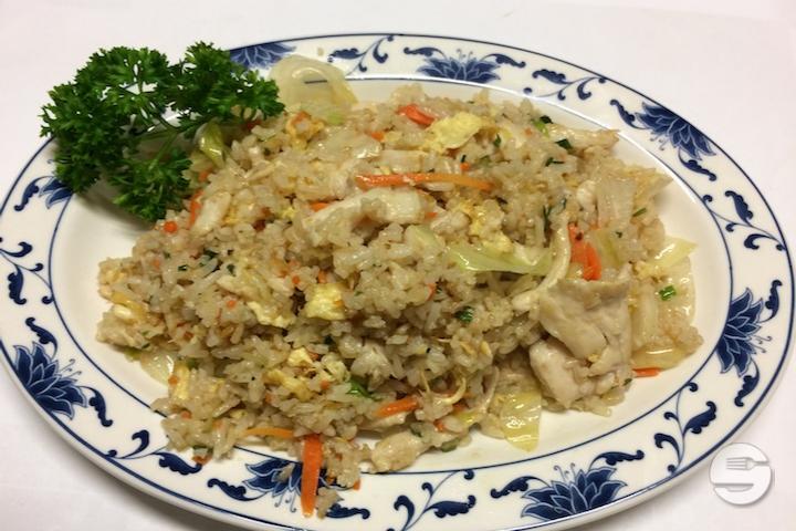 92 Riz sauté au poulet - Mandarine