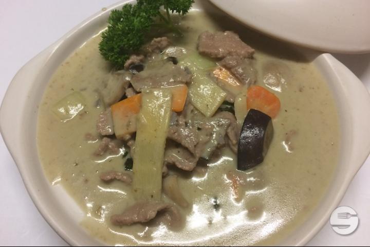 2H Boeuf au curry vert Thaï - Mandarine
