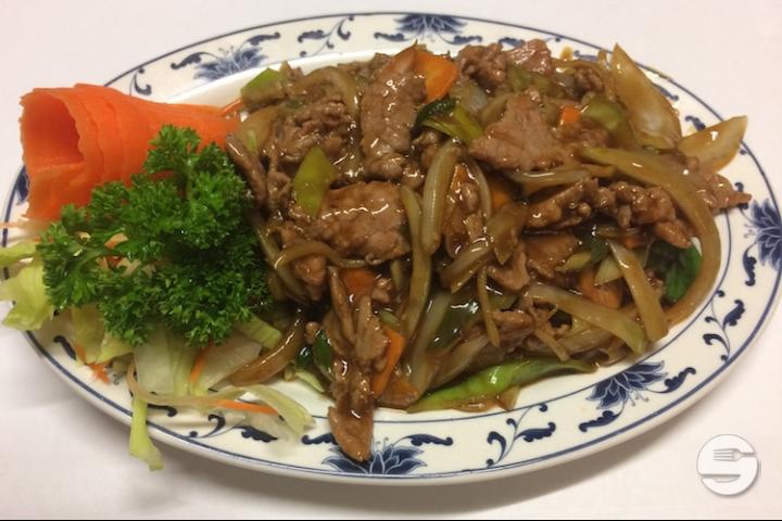 7H. Beef with ginger and leeks - Mandarine