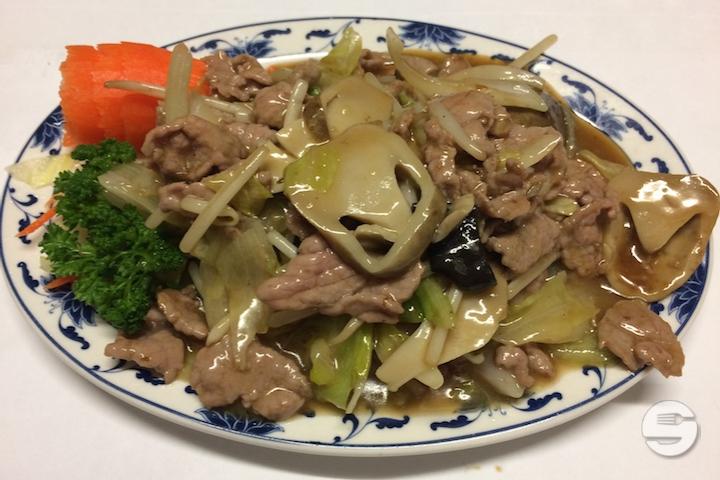 9H. Beef with various vegetables - Mandarine