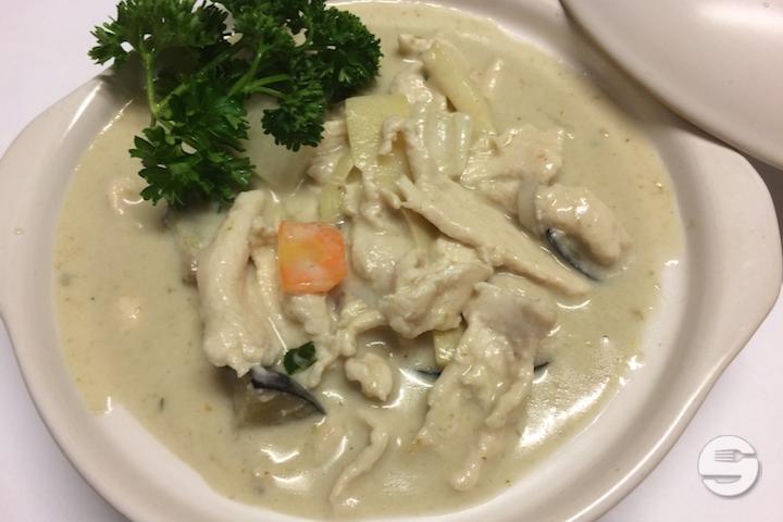 2E Poulet au curry vert Thaï - Mandarine
