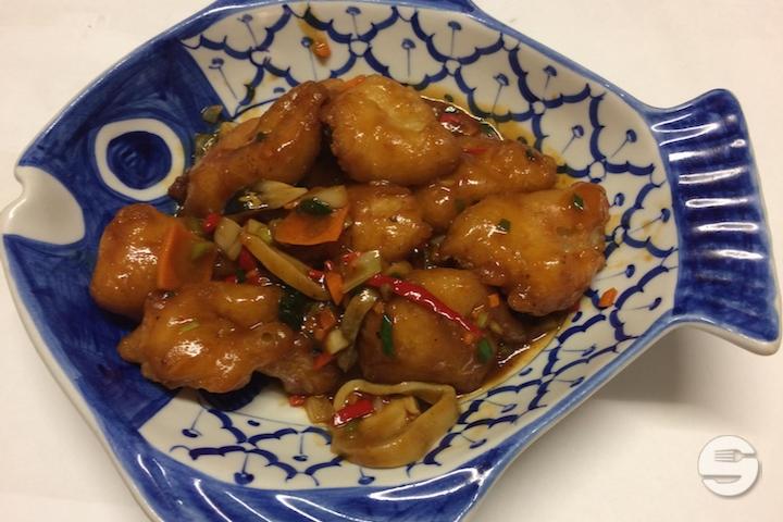 6G Poisson à la sauce pimentée Szetchuan - Mandarine