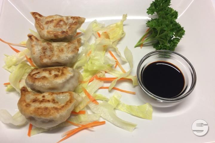 15. Grilled pork ravioli - Mandarine