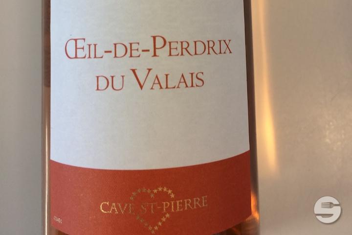 Vin Rosé Oeil de Perdrix Valais AOC - Mandarine