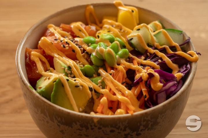 Pacific Poké Saumon Riz etc. (950ml) - BAO LAB + Sushi
