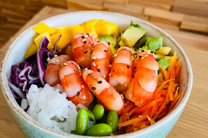Poké crevettes (950ml) - BAO LAB + Sushi