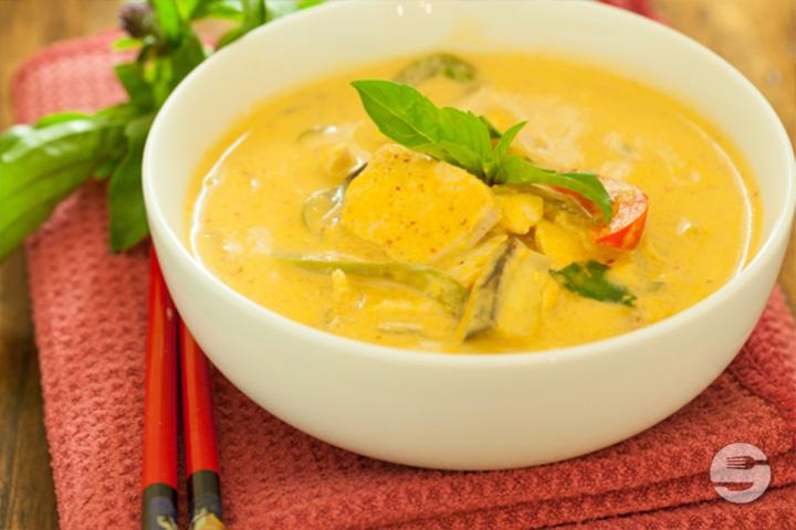 101. Tofu mit Gelbe Curry - Falken am Rotsee