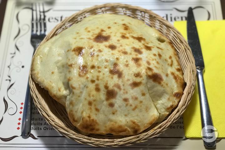 Butter naan - Palais Indien