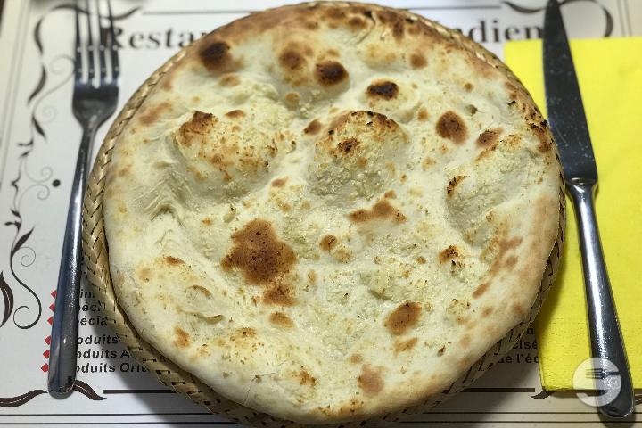 Garlic naan - Palais Indien