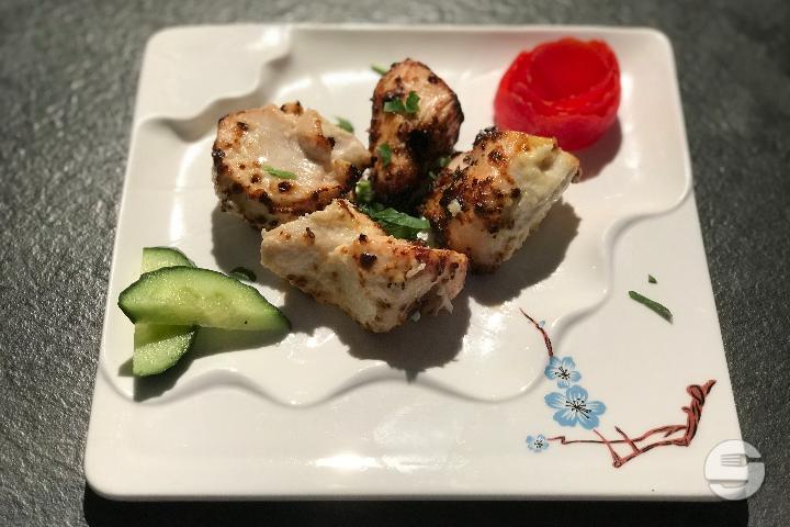 Chicken malai boti - Palais Indien