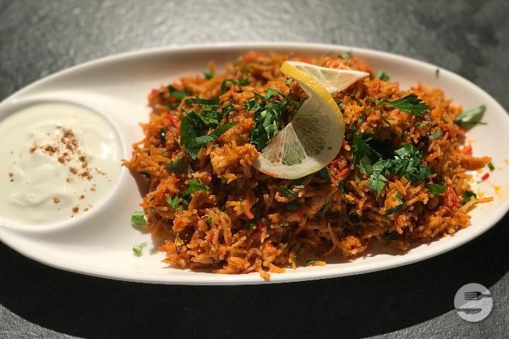 Vegetarian rice - Palais Indien