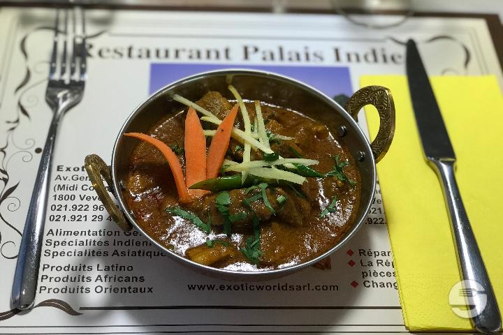 Lamb curry - Palais Indien