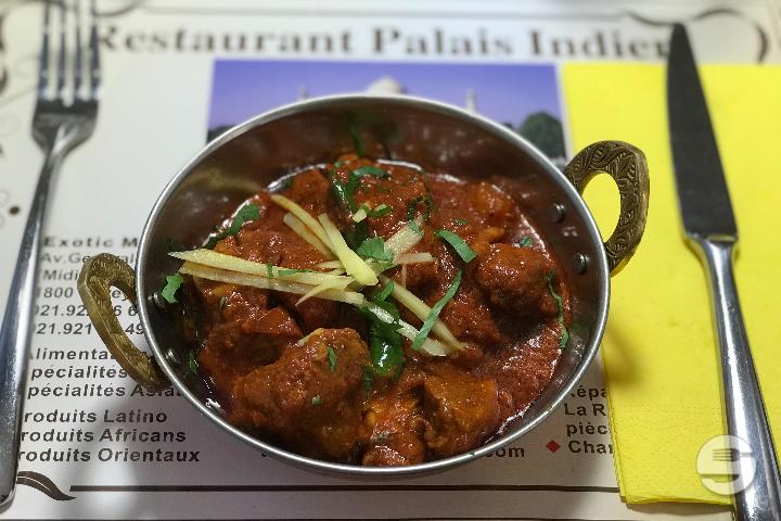 Lamb vindaloo - Palais Indien