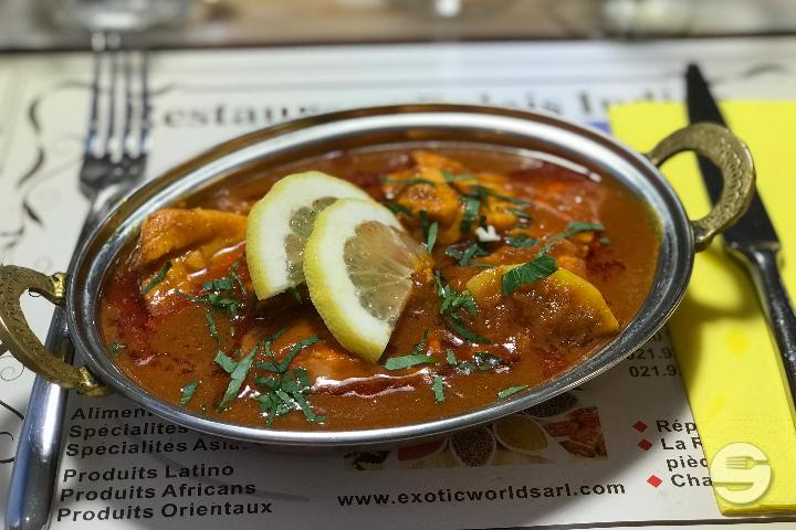 Fish curry - Palais Indien