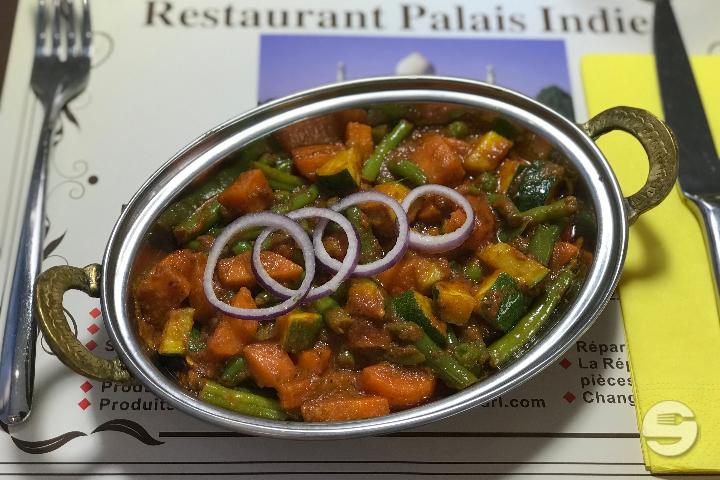 Mix veg. curry - Palais Indien