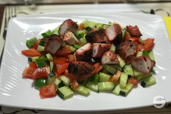 Chicken Tandoori salade - Royal Palais Indien