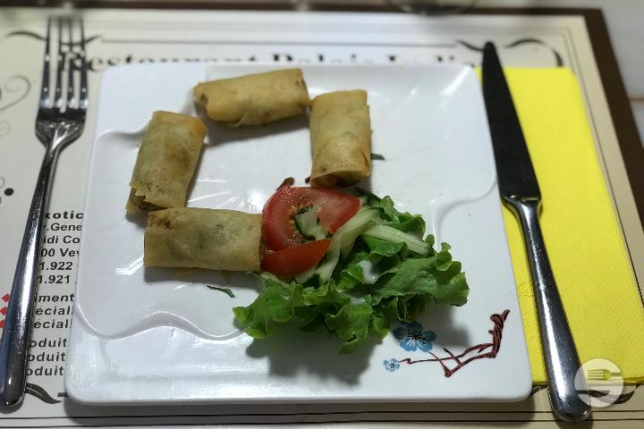 Rouleaux de printemps / Spring rolls (2pcs) - Royal Palais Indien