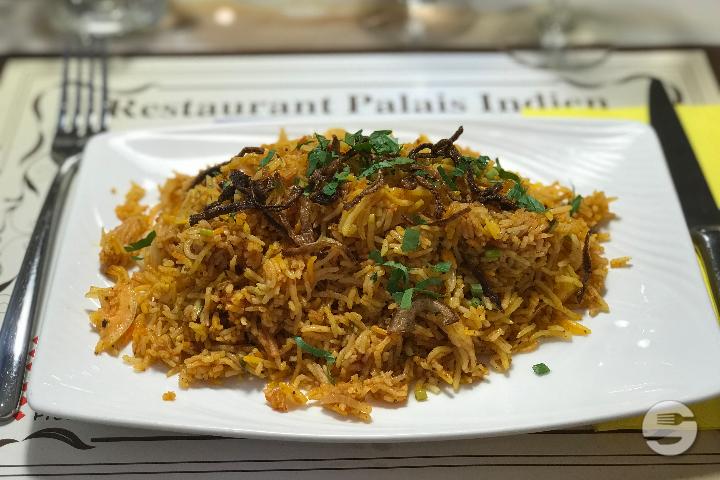 Riz au Cumin, Jeera rice - Royal Palais Indien