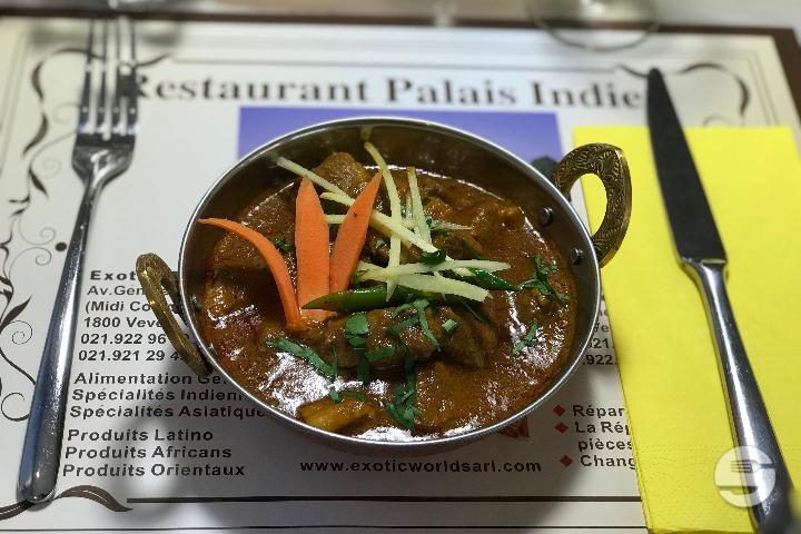 Canard au curry - Royal Palais Indien