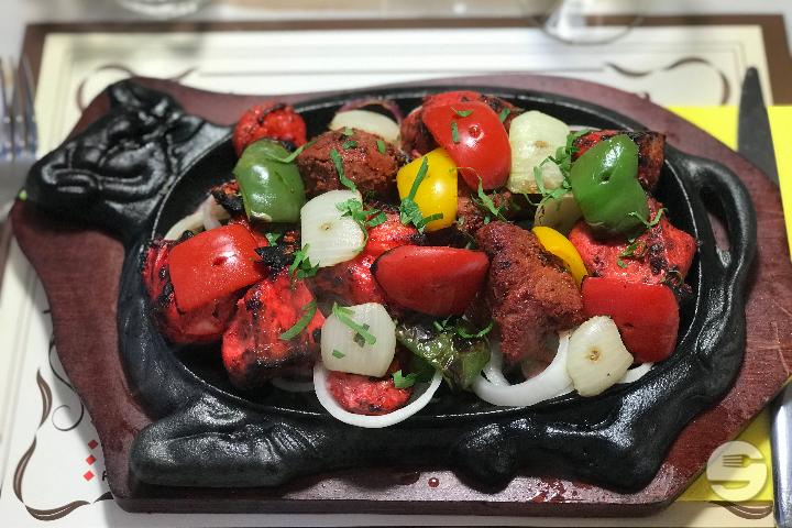 Seekh kabab sur Ardoise - Royal Palais Indien