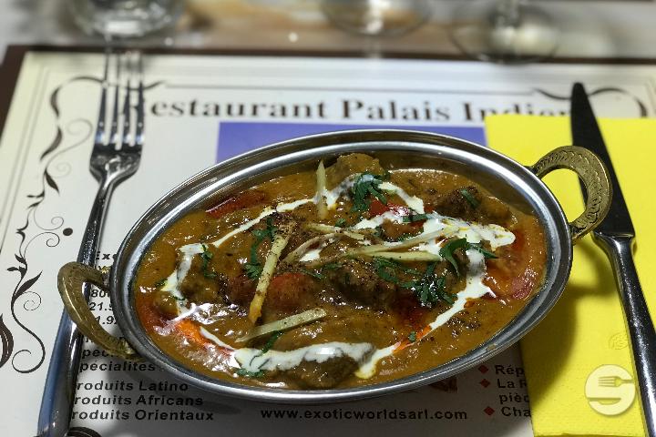 Bœuf Ragonjosh - Royal Palais Indien