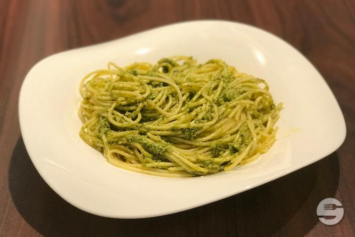 Spaghetti pesto Cream - Chef Jean