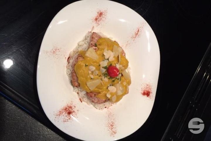 Sliced chicken curry - Chef Jean