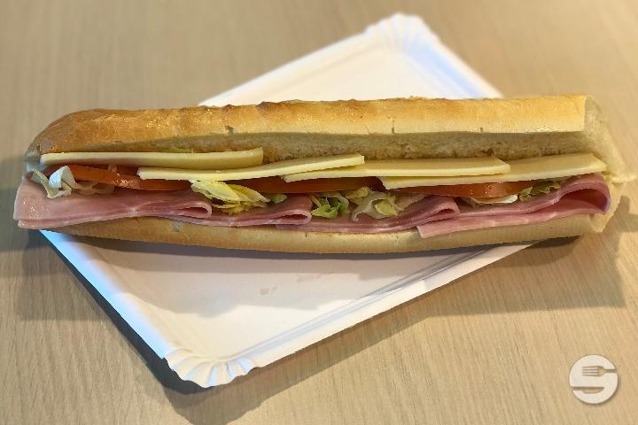 Half baguette ham / Gruyère AOP - Chef Jean