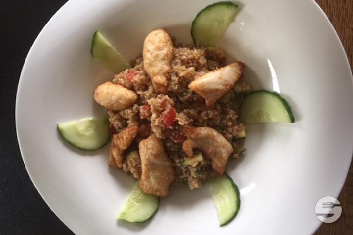 Chicken quinoa salad - Chef Jean