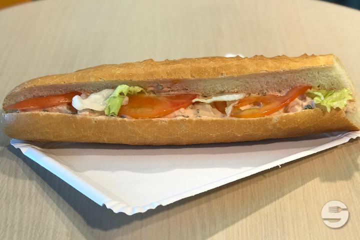 Demi baguette crevettes - Chef Jean