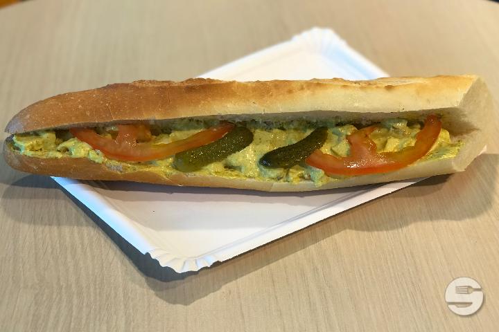 Demi baguette poulet curry - Chef Jean