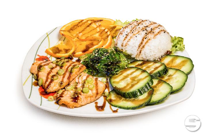 Lachs Teriyake, Reis - Bodaiko