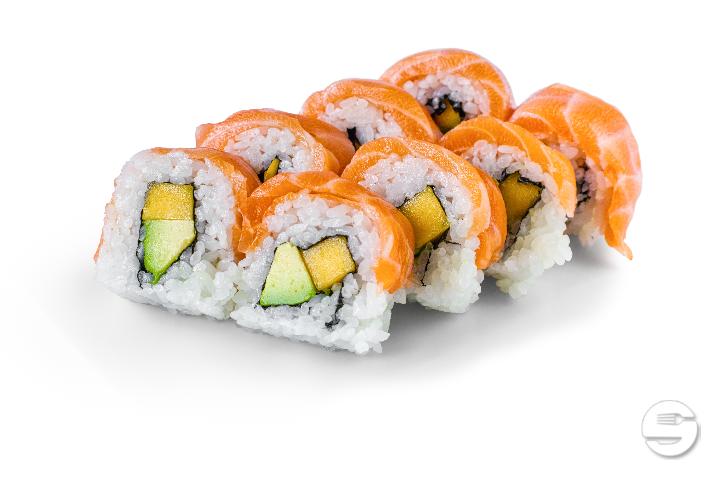 Salmon Loves Mango Uramaki 8 Stk. - Bodaiko