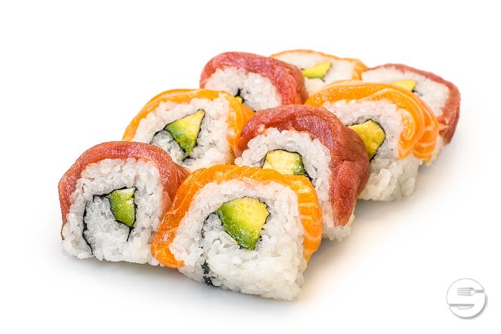 Salmon & Thunfisch mix Uramaki 8 Stk. - Bodaiko