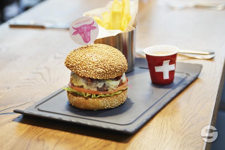 Cheeseburger lard - Chez Philippe