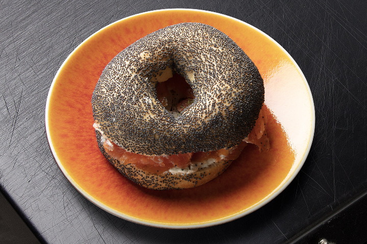 Bagel with Smoked Salmon - Chez Philippe - Non Stop