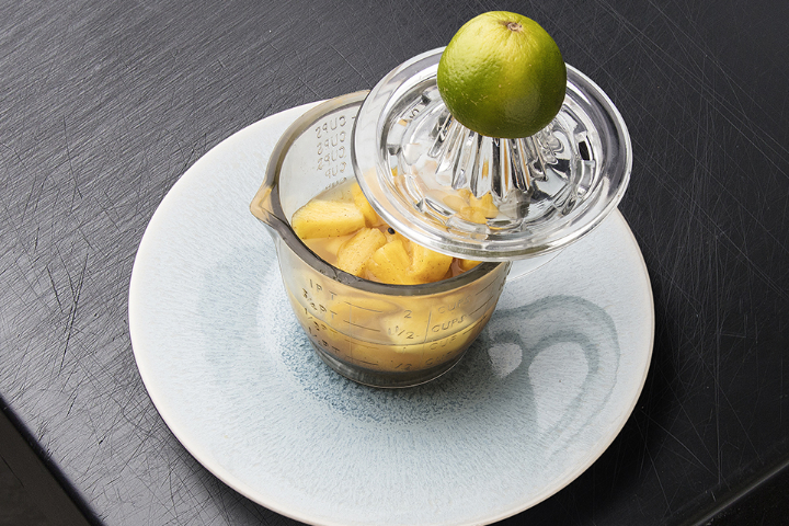 Fresh Pineapple Salad with Spices - Chez Philippe - Non Stop
