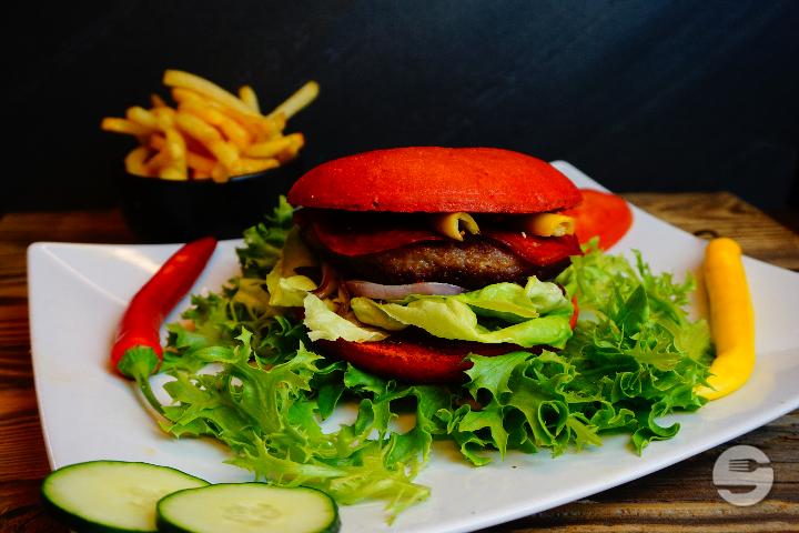 36. Spicy Red Burger ( 150g,scharf ) - Number 1