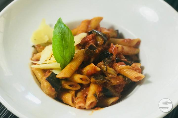 Penne alla siciliana - Dai 3 Fratelli Scalea - Vesenaz