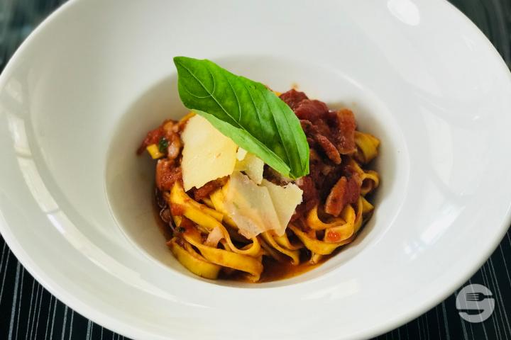 Tagliatelle all' amatricana - Dai 3 Fratelli Scalea - Vesenaz
