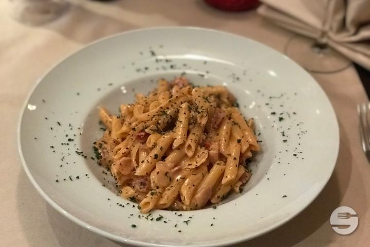 Penne alla carbonara - Dai 3 Fratelli Scalea - Vesenaz