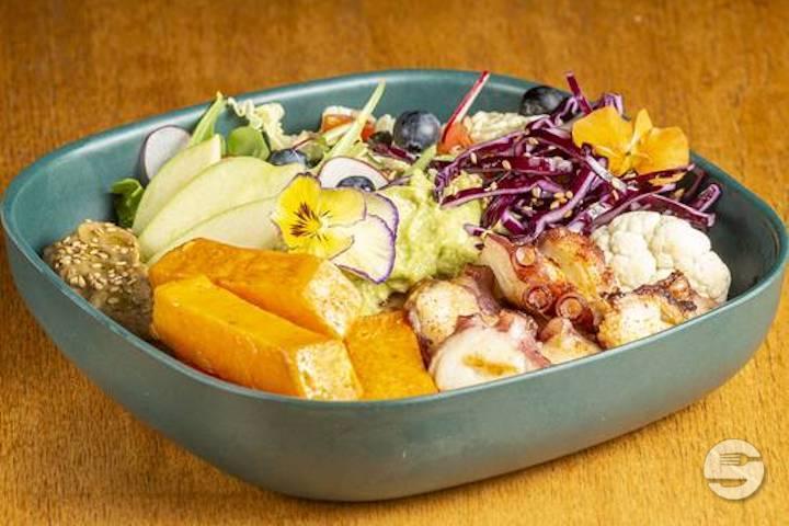 Grilled Octopus Bowl - Culture Café