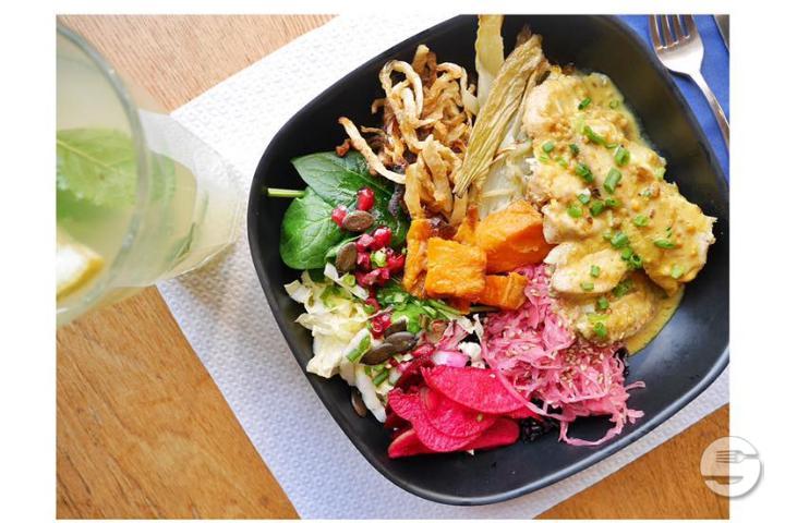 Large Mixed Salad Culture Coffee - Culture Café
