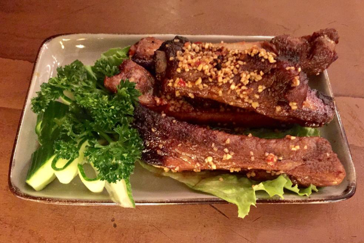 Pork Cross with Five Spices, Hot Peppers and Garlic - Tao Yuan